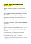 NJ DRIVERS FINAL EXAM 2026 QUESTIONS AND SOLUTIONS RATED