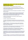 COLORADO REAL ESTATE STUDY GUIDE 2026 QUESTIONS AND SOLUTIONS RATED
