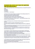 COLORADO REAL ESTATE 2026 EXAM TEST QUESTIONS AND SOLUTIONS RATED