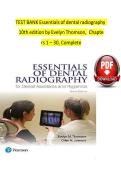 Test Bank for Essentials of Oral Histology and Embryology&comma; 5th Edition &vert; Chiego &vert; Latest 2023-2024