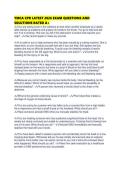 YMCA CPR LATEST 2026 EXAM QUESTIONS AND SOLUTIONS RATED