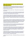 YMCA CPR EVALUATION EXAM 2026 QUESTIONS AND SOLUTIONS RATED