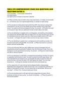 YMCA CPR COMPREHENSIVE EXAM 2026 QUESTIONS AND SOLUTIONS RATED