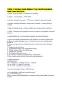 YMCA CPR FINAL EXAM 2026 ACTUAL QUESTIONS AND SOLUTIONS RATED