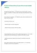 PC 832 LD 20 use of force Exam with accurate detailed solutions