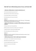 WGU D187 Task 3&colon; Differentiating Content&comma; Process&comma; and Product 2026