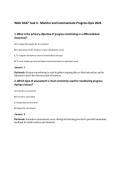  WGU D187 Task 4 - Monitor and Communicate Progress Quiz 2026