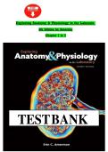 Test Bank for Exploring Anatomy & Physiology in the Laboratory&comma; 4th Edition &vert; Erin Amerman &vert; Complete Chapters 1-29