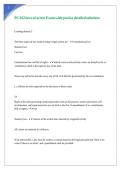 PC 832 laws of arrest Exam with precise detailed solutions