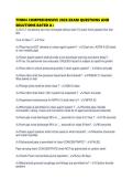 TFM04 COMPREHENSIVE 2026 EXAM QUESTIONS AND SOLUTIONS RATED