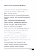 FCTC Math Questions Questions with Verified Answers