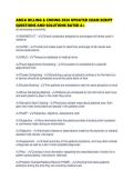 AMCA BILLING & CODING 2026 UPDATED EXAM SCRIPT QUESTIONS AND SOLUTIONS RATED A