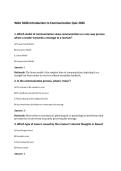 WGU D268 Introduction to Communication Quiz 2026
