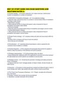 MGT 301 STUDY GUIDE 2026 EXAM QUESTIONS AND SOLUTIONS RATED