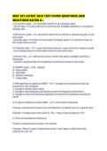 MGT 301 LATEST 2026 TEST PAPER QUESTIONS AND SOLUTIONS RATED