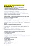 MGT 301 LATEST 2026 EXAM QUESTIONS AND SOLUTIONS RATED 