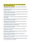 TOW TRUCK OPERATOR 2026 TEST PAPER QUESTIONS AND SOLUTIONS RATED