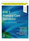 Test Bank For Ham's Primary Care Geriatrics&colon; A Case-Based Approach 7th Edition by Gregg A&period; Warshaw MD &vert;&vert; ISBN&colon;9780323721684