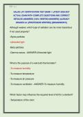 AALAS LAT CERTIFICATION TEST BANK 1 LATEST 2026-2027  ACTUAL EXAM WITH COMPLETE QUESTIONS AND CORRECT  DETAILED ANSWERS &lpar;100&percnt; VERIFIED ANSWERS&rpar; &vert;ALREADY  GRADED A&plus;&vert; &vert;&vert;PROFESSOR VERIFIED&vert;&vert; &vert;&vert;BRANDNEW&excl;&excl;&excl;&vert;&vert;