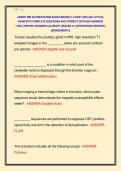 ASMIRT MRI ACCREDITATION EXAM VERSION 2 LATEST 2026-2027 ACTUAL  EXAM WITH COMPLETE QUESTIONS AND CORRECT DETAILED ANSWERS  &lpar;100&percnt; VERIFIED ANSWERS&rpar; &vert;ALREADY GRADED A&plus;&vert; &vert;&vert;PROFESSOR VERIFIED&vert;&vert;  &vert;&vert;BRANDNEW&excl;&excl;&excl;&vert;&vert; 