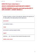SCMN 3730&colon; Exam 1 &lpar;Cole&rpar; Exam 1 &vert;  UPDATE&vert;COMPREHENSIVE QUESTIONS WITH CORRECT&sol;  VERIFIED ANSWERS&vert;&lpar;frequently most tested question&rpar;GET IT  100&percnt; ACCURATE &vert; ALREADY GRADED A&plus;  