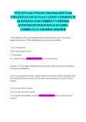 NUR 325 Exam 2 Practice Questions 2026 Exam UPDATED EXAM ACTUAL LATEST VERSIONS 50 QUESTIONS AND CORRECT VERIFIED ANSWERS WITH RATIONALES &lpar;100&percnt; CORRECT&rpar; A&plus; GRADED ASSURED