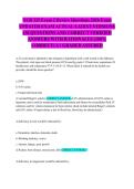 NUR 325 Exam 2 Review Questions 2026 Exam UPDATED EXAM ACTUAL LATEST VERSIONS 150 QUESTIONS AND CORRECT VERIFIED ANSWERS WITH RATIONALES &lpar;100&percnt; CORRECT&rpar; A&plus; GRADED ASSURED