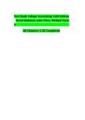 TEST BANK for College Accounting Chapters 1-30&comma; 16th Edition by Haddock&comma; Price & Farina &vert; Verified Latest Version 2026 &vert; All Chapters Complete with Answers