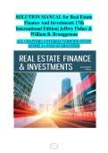 Real Estate Finance & Investments &lpar;17th Edition&rpar; by Jeffrey Fisher & William Brueggeman &mdash; Complete Study Companion&colon; Step-by-Step Solutions Manual with Practical Chapter Guides & Real Exam Practice