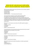 Ammunition Exam with all Correct & 100&percnt; Verified Answers &vert;Latest Version &vert;Already Graded A&plus;