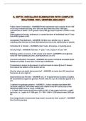 IL SEPTIC INSTALLERS EXAMINATION WITH COMPLETE SOLUTIONS 100&percnt; VERIFIED 2026-2027&excl;&excl;