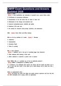 CMRP Exam Questions and Answrs Updated 2026