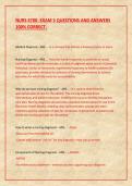 NURS 6700- EXAM 3 QUESTIONS AND ANSWERS  100&percnt; CORRECT&period;