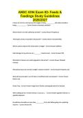 ANSC 4394 Exam 1 with Correct Answers 2026