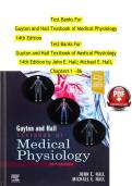 Test Banks For Guyton and Hall Textbook of Medical Physiology 14th Edition by John E&period; Hall&semi; Michael E&period; Hall&comma; Chapters 1 - 86
