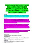 FIPP 4 Exam 1 Test Study Guide 2025&sol;2026 Accurate Questions and Correct Detailed Answers with Rationales &vert; 100&percnt; Guaranteed Pass Newest Version
