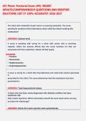  ATI Pharm Proctored Exam LPN&vert; RECENT  UPDATE&vert;COMPREHENSIVE QUESTIONS AND VERIFIED  SOLUTIONS &vert;GET IT 100&percnt; ACCURATE&excl;&excl; 2026-2027