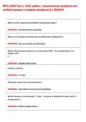 RETA CARO Test 1&colon; 2026 update &vert; comprehensive questions and  verified answers &lpar;complete solutions&rpar; A&plus; GRADE&excl;&excl;