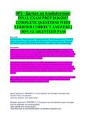 HF5 Test Study Guide 2025&sol;2026 Accurate Questions and Correct Detailed Answers with Rationales &vert; 100&percnt; Guaranteed Pass Newest Version