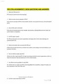 PED 3701 ASSIGNMENT 3 2026 QUESTIONS AND ANSWERS 
