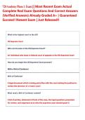 720 Academy Phase 1 Exam &vert;&vert; Most Recent Exam Actual  Complete Real Exam Questions And Correct Answers  &lpar;Verified Answers&rpar; Already Graded A&plus; &vert; Guaranteed  Success&excl;&excl; Newest Exam &vert; Just Released&excl;&excl;  