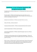 CorePower C1 Sun B Practice Questions with Complete Solutions 100&percnt;