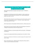 Core Reformer Study Set Practice Questions with Complete Solutions 100&percnt;