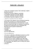 NUR 325 - EXAM 2 QUESTIONS AND ANSWERS 2026