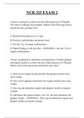 NUR 325 EXAM 2  QUESTIONS AND ANSWERS 2026