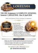 THL1501 Assignment 2 &lpar;COMPLETE ANSWERS&rpar; Semester 1 2026 &lpar;657810&rpar; - Due 24 April 2026