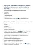 POST TEST ATLS Exam &lpar;updated 2026&rpar; Questions & Answers &vert;  Latest Already Graded A&plus; UPDATE &vert;2026 ATLS POST TEST  2025-2026  Which of the following is the recommended Method for treatment frostbite&quest;  A&period; Vasodilators  B&period; Anticigulants  C&period; Warm &lpar;40 degrees&rpar; w
