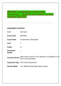 BSRV4601 Fundamentals of Real Estate Assessment 1&colon; Questions and Answers &lpar;Verified Answers&rpar; 2026-2027&period;