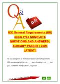 ICC General Requirements Exam 250&plus; Questions Special Inspections IBC Compliance Study Guide 2026