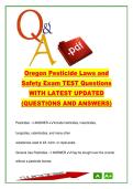 Oregon Pesticide Laws & Safety Exam 500&plus; Questions Regulations Toxicity IPM Study Guide 2026